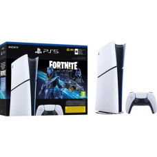Ігрова приставка Sony PlayStation 5 Slim Digital Edition Fortnite Cobalt Star Bundle